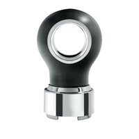 Thread-On Charlotte Style Gearshift Knob With 9/10 Speed Adapter (Chrome or Matte Black)