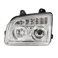 11 LED Headlight For 2015-2024 Kenworth T880 - Chrome or BlackOut Inner Housing (Driver or Passenger Side)