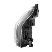 High Power LED Headlight W Turn Signal & Light Bar For 2015-2025 Kenworth T880 - Chrome or Black Housing (Driver or Passenger)