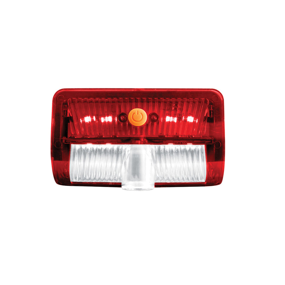 9 LED Interior Door Light With American Flag Courtesy Projector Light For 2006+ Kenworth & Peterbilt Trucks