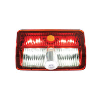 9 LED Interior Door Light With American Flag Courtesy Projector Light For 2006+ Kenworth & Peterbilt Trucks