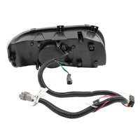 High Power LED Chrome or Black Headlight w 8 LED Turn & 4 LED Position Light For 2008-2024 Peterbilt 389 (Driver or Passenger Side)