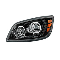 High Power 10 LED Headlight For 2005-2021 Hino 238/258/268/338 - Chrome or Black Housing (Driver or Passenger Side)