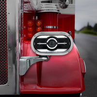 Full LED Projector One-Piece Style Chrome or Blackout Headlight For Dual 5-3/4" Headlight Housing