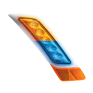 Double Fury 5 LED Fender Turn Signal Light For 2012-2021 Peterbilt 579 (Various Colors)