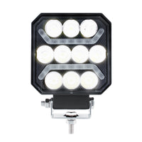 10 LED High Power LED Work Light With "U" Light Guide (Various Colors)