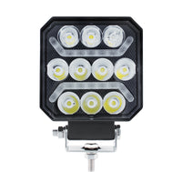 10 LED High Power LED Work Light With "U" Light Guide (Various Colors)