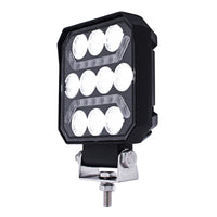 10 LED High Power LED Work Light With "U" Light Guide (Various Colors)