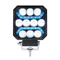 10 LED High Power LED Work Light With "U" Light Guide (Various Colors)