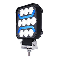 10 LED High Power LED Work Light With "U" Light Guide (Various Colors)