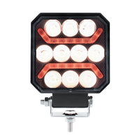 10 LED High Power LED Work Light With "U" Light Guide (Various Colors)