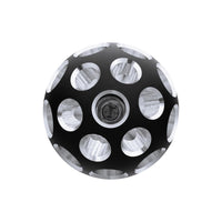 Thread-On Matte Black Phoenix Style Ball Gearshift Knob With LED 13/15/18 Speed Adapter (Various Colors)