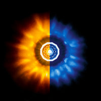 United Pacific - Double Fury 4 LED Dual Function 1-1/8" Crystal Watermelon Light (Various Colors)