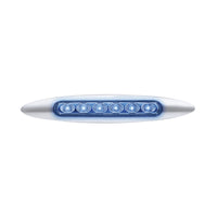 Double Fury 6 LED 6" Dual Function Marker Light With Chrome Bezel (Various Colors)