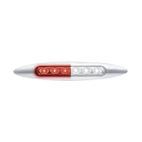 Double Fury 6 LED 6" Dual Function Marker Light With Chrome Bezel (Various Colors)