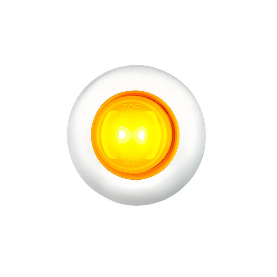 United Pacific - GloLight 2 LED 3/4" Mini Light With Stainless Steel Trim (Various Colors)