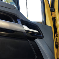 2013-2025 Kenworth T680 Chrome Plastic Interior Door Handle Covers - Driver & Passenger (Pair)