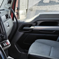 2013-2025 Kenworth T680 Chrome Plastic Interior Door Handle Covers - Driver & Passenger (Pair)