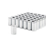 United Pacific - 33mm x 3-1/2" Chrome Plastic Cylinder Nut Cover - Push-On (10-Pack)