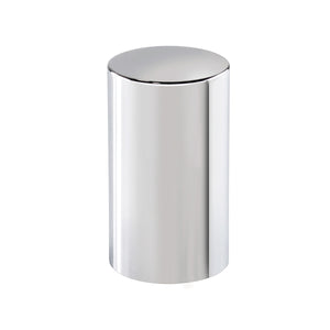 United Pacific - 33mm x 3-1/2" Chrome Plastic Cylinder Nut Cover - Push-On (10-Pack)
