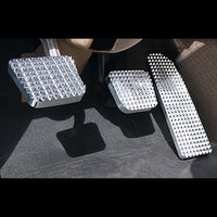 Freightliner Coronado & Cascadia Raised-Diamond Series Billet Pedals (Aluminum or Black Powder Coat)