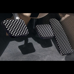 Freightliner Coronado & Cascadia Raised-Diamond Series Billet Pedals (Aluminum or Black Powder Coat)