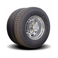 22.5" Clear Polycarbonate Twist & Lock Aero Covers - 5/8" or 3/4" Axle Bolts