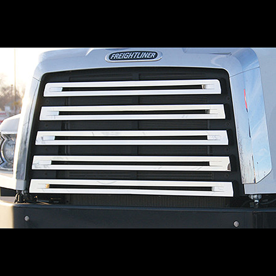 Grill Cover for Freightliner 1124SD Trucks (5 Slats w or without Winter Cutouts)