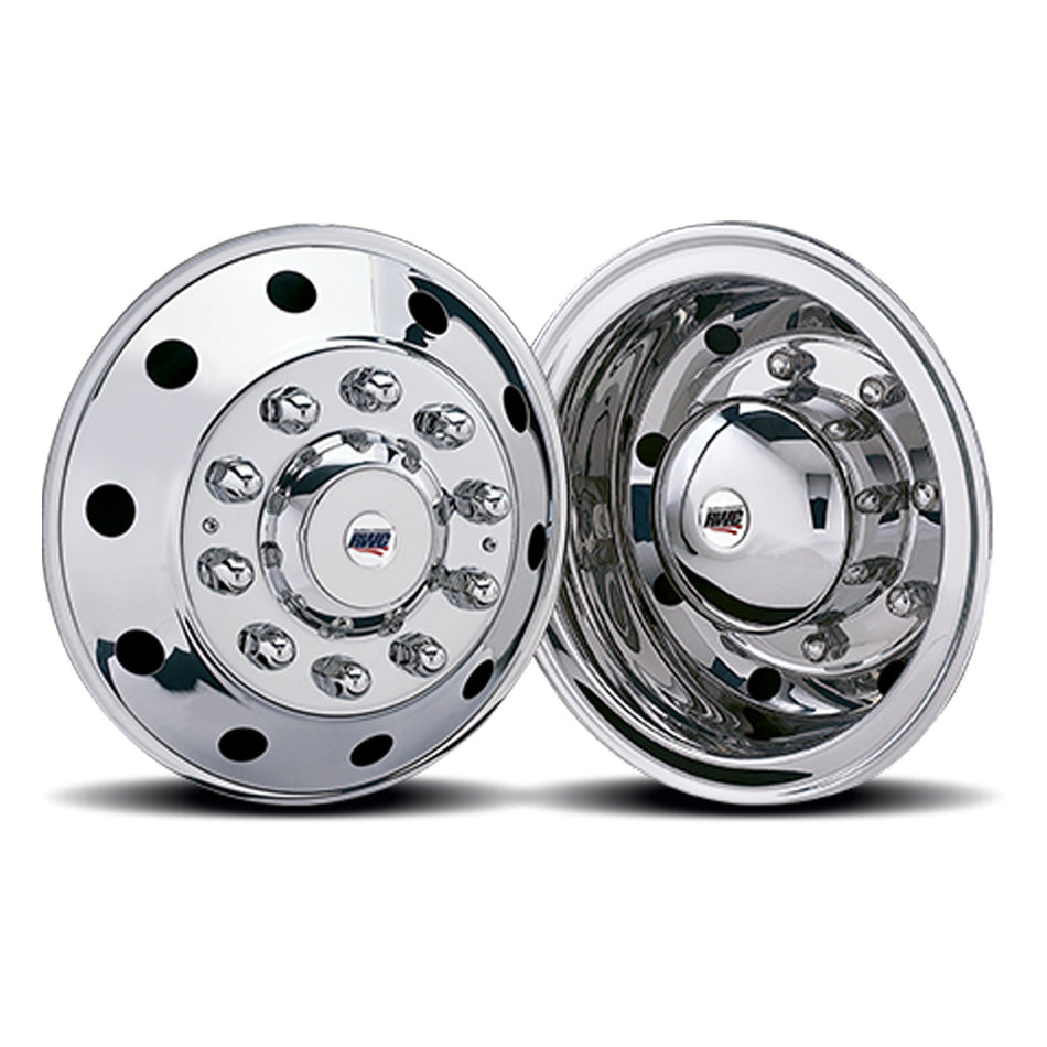 24.5" x 8.25" American Road Style Front Simulator Kit - 1/5" Stud Hub - 10 Lugs - 2 Hand Holes - Front Hook (27406)