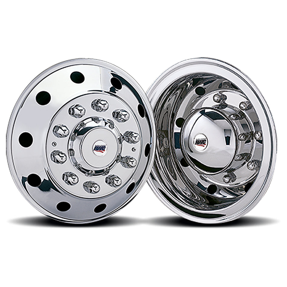 22.5" or 24.5" American Road Style Rear Wheel Simulator Kit - 33mm Hub - Rear Bridge or Wedge - Berube's Truck Accessories