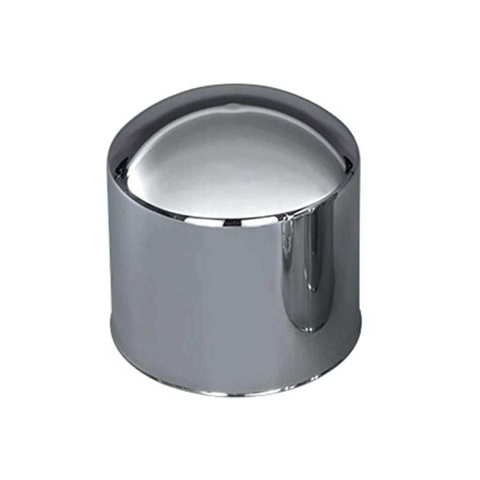 Stainless Steel, 8" Tall Rear High Hat, 8.25" to 8.75" (8.8") Drive Axle Diameter - 5.75" to 7.75" Axle Depth - Band Clamp Mount (No Logo) - Berube's Truck Accessories
