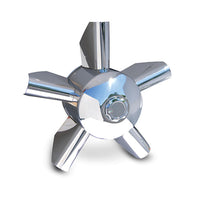 22.5” or 24.5” Stainless Steel RealMag Hub Covers - 5/8" or 3/4" Axle Bolts (8 Covers)