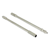 2”, 4" or 6" Straight Nickel-Plated Brass Air Valve Extensions
