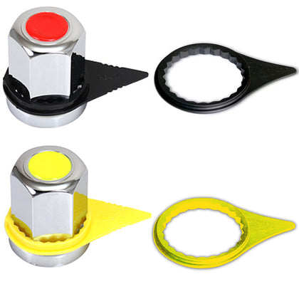 RealWheel - Safety Lug Check w/ Black or Yellow Indicator (with or without Safety Lug)