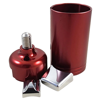 Twisted Shifterz - ShifTopperz Red Semi Truck Air Shifter Threaded Adapter Kit