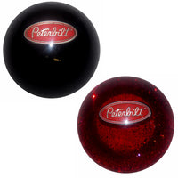 Twisted Shifterz - Black or Red Glitter Peterbilt Branded Shift Knob