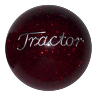 Twisted Shifterz - Red Glitter Tractor or Trailer Brake Knobs