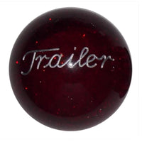 Twisted Shifterz - Red Glitter Tractor or Trailer Brake Knobs