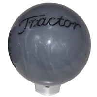 Twisted Shifterz - Pearl Gray FlatTop Tractor or Trailer Brake Knob