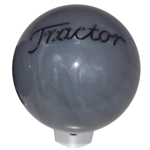Twisted Shifterz - Pearl Gray FlatTop Tractor or Trailer Brake Knob