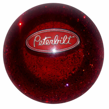 Twisted Shifterz - Red Glitter Peterbilt Brake Knob