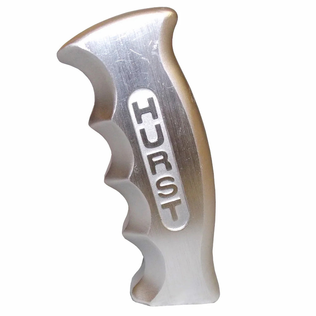 Twisted Shifterz - Hurst Aluminum Pistol Grip Shift Knob (Brushed Aluminum)