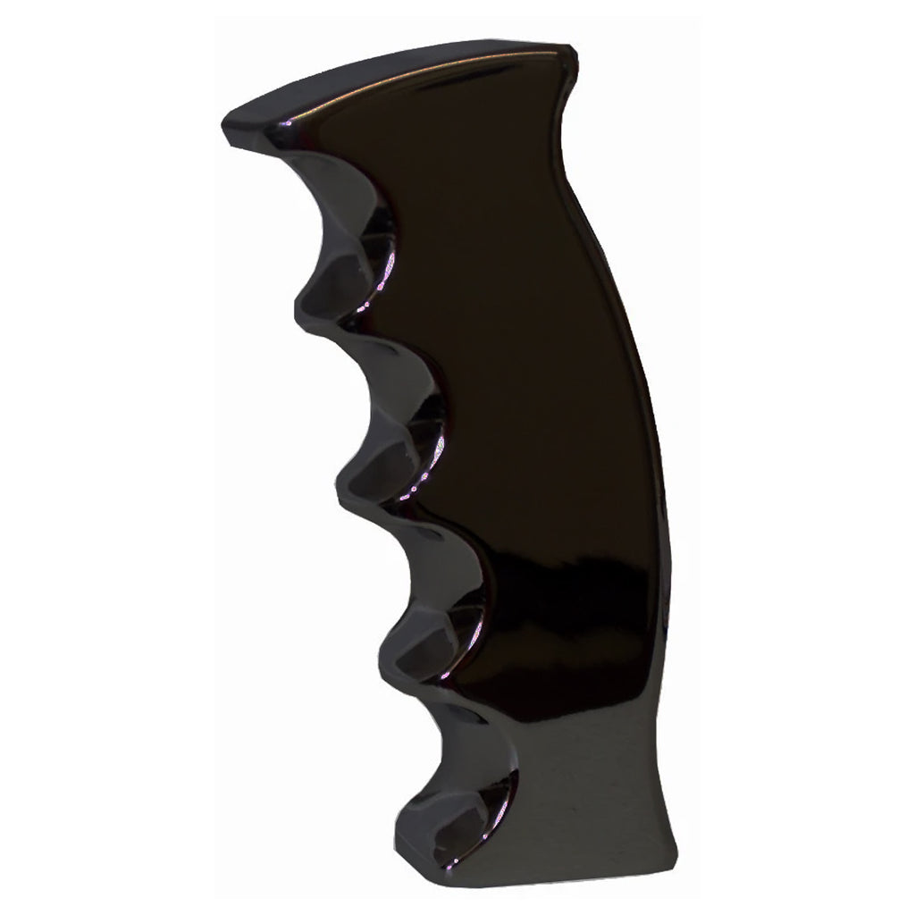 Twisted Shifterz - Billet Aluminum 6 Groove Grip Handle (Black)