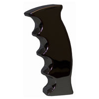 Twisted Shifterz - Billet Aluminum 12 Groove Grip Handle (Black)