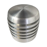 Twisted Shifterz - Chrome Grooved Aluminum Shift Knob