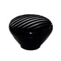 Twisted Shifterz - Black Anodized Billet Aluminum Nostalgic Finned Shift Knob