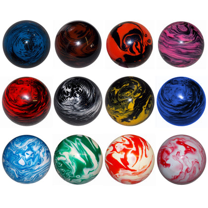 Twisted Shifterz - Round Marbled Shift Knob (Various Colors)