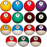 Twisted Shifterz - Round Billiard Ball Shift Knobs (Various Colors & Numbers)