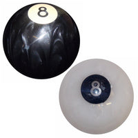 Twisted Shifterz - #8 Billiard Ball Shift Knob (Pearl Black or Pearl White)