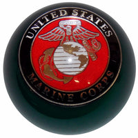 Twisted Shifterz - U.S. Armed Forces Insignias on Round Black Shift Knob